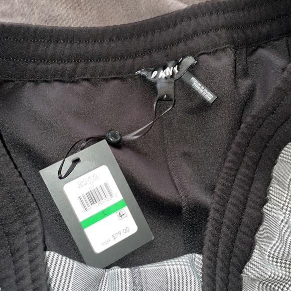 DKNY Plaid Pants NWT Size Large - Picture 4 of 11